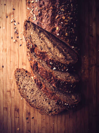 bread, grains, kitchen, baking, chef, food, cutting board