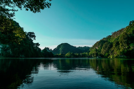 river, lake, water, reflection, landscape, nature, mountains, trees, green, blue, sky, sunshine,...