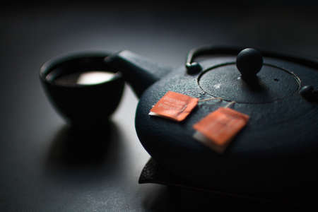 tea, pot, cup, drink