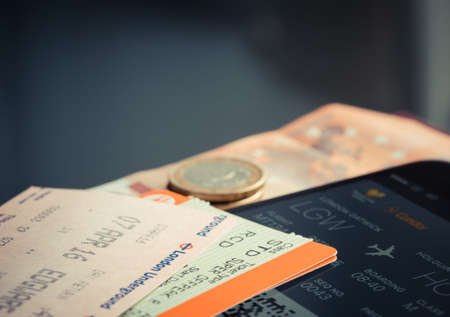 still, items, things, passes, boarding, plane, tickets, coins, currency, bills, gadgets, smartphone,...