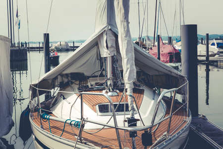still, items, things, yacht, boat, dock, pier, sail, lines, nautical