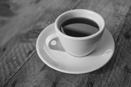 espresso, coffee, cup, black and white