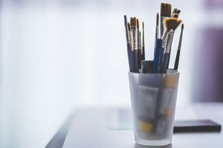 paint, brushes, art, supplies, artist