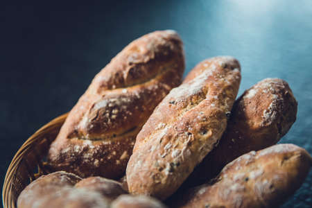 homemade bakery cereal full sight bun