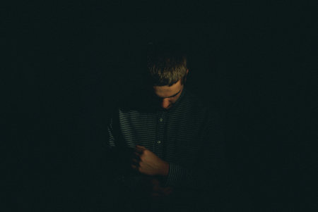 low light, people, man, sad, alone, dark