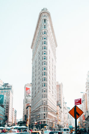 building, structure, architecture, people, men, women, crowd, walking, street, traffic, light, car,...