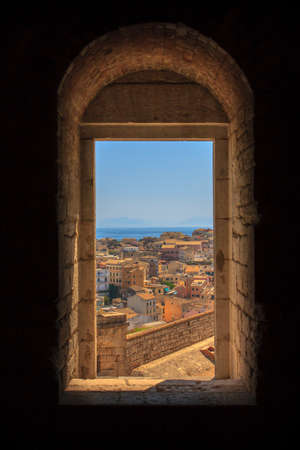 architecture, building, infrastructure, blue, sky, outside, window, sunny, day, wall