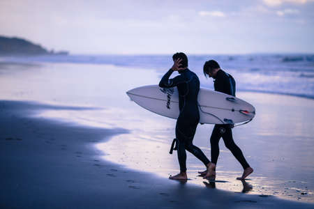 sea, ocean, water, waves, nature, beach, shore, coast, sand, horizon, people, men, guy, surfing,...