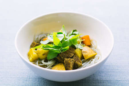 food, dish, vegetable, meat, white, bowl, table, green, leaf, breakfast, lunch, dinner