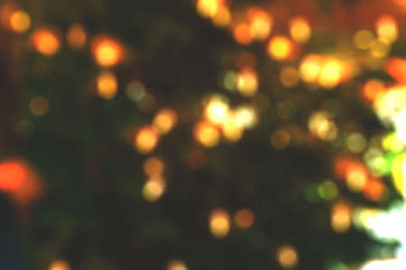 christmas, tree, lights, blur, bokeh