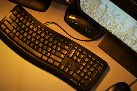 computer, keyboard, study, business, school, work, desk, table, office, education,