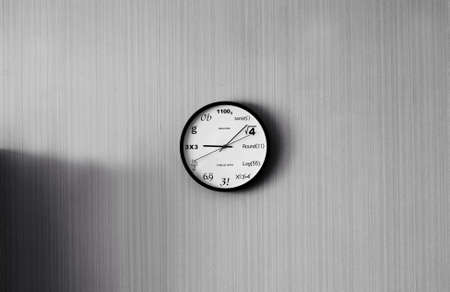 wall, clock, circle, round, shape, interior, indoor, time, hour, minute