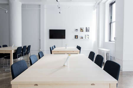 interior, design, tables, chairs, white, wall, ceiling, floor, meeting, room, office, frame, art,...