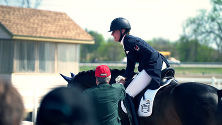 people, man, girl, woman, riding, horse, animal, smile, happy, adventure, sport, field, blur