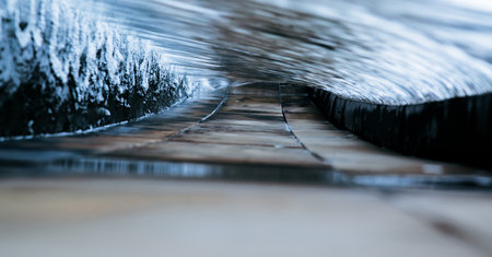 tree, plant, street, road, blur
