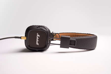 headphones, headset, music, black, speaker
