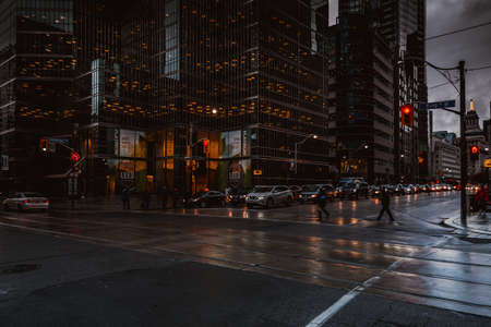 architecture, buildings, infrastructure, city, skyline, road, street, traffic, light, people,...