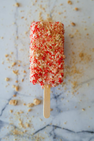 ice cream, stick, dessert, sweet, food, frozen