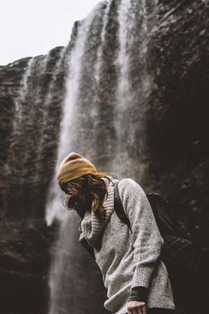 people, woman, girl, alone, travel, adventure, outdoor, mountain, hiking, highland, nature,...