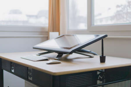 computer, keyboard, electronics, modern, technology, business, office, work, desk, table, education,...