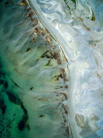 sea, water, lake, aerial, view, nature