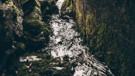 water, river, lake, green, rocks, nature