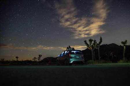 astrophotography, stars, clouds, sky, night, constellation, trees, beauty, beautiful, people, car,...