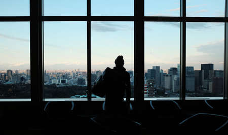 silhouette, people, building, office, establishment, hotel, architecture, structure, urban, city,...