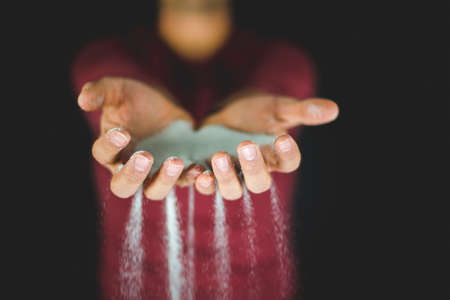 hands, power, people, fingers, nail, red, sweatshirt