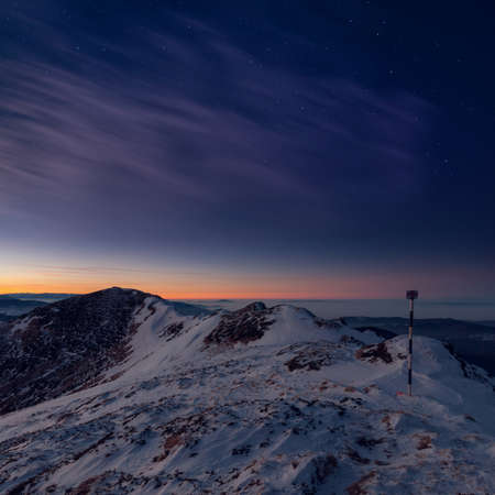 nature, landscape, mountain, clouds, sky, sunset, snow, winter, cold, weather, travel, adventure,...