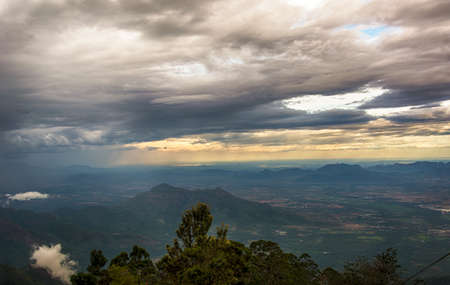 nature, landscape, mountain, clouds, sky, aerial, travel, adventure