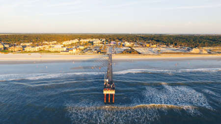 bridge, structure, buildings, coast, beach, people, crowd, sunrise, sunset, sky, sunlight, nature,...