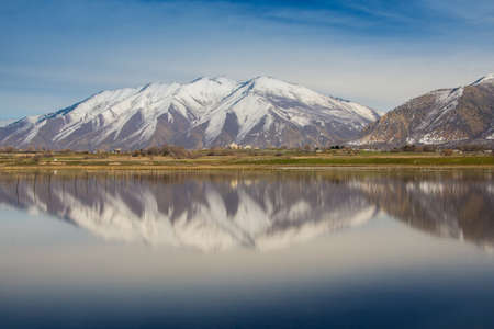 mountain, highland, cloud, sky, summit, ridge, landscape, nature, valley, hill, snow, winter, view,...