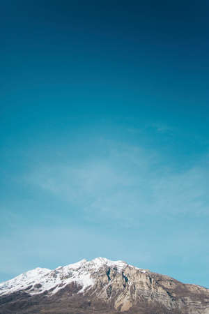 mountain, clouds, sky, travel, nature, adventure, trip, snow, white, winter, trek, hike, climb