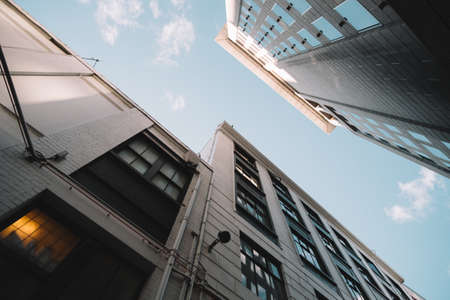 architecture, building, infrastructure, blue, sky, cloud, skyscraper, tower, city