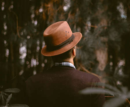 people, man, formal, nature, woods, forest