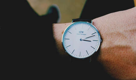 people, man, hand, wrist, watch, time
