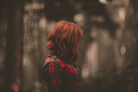 people, girl ,alone, sad, outside, blur