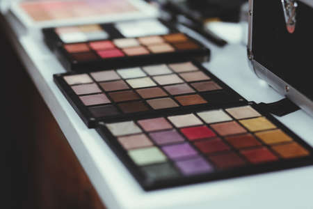 makeup, kit, colorful, cosmetics
