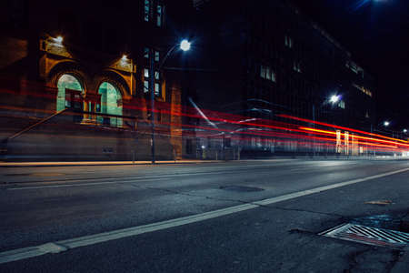 architecture, building, infrastructure, road, lights, dark, night, outdoor