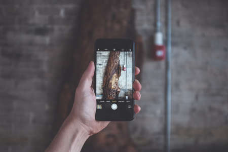 mobile, phone, camera, photography, electronic, gadget, modern, technology, touchscreen, hand, blur