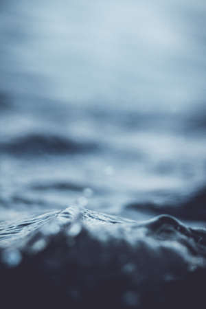 sea, ocean, water, waves, nature, blur