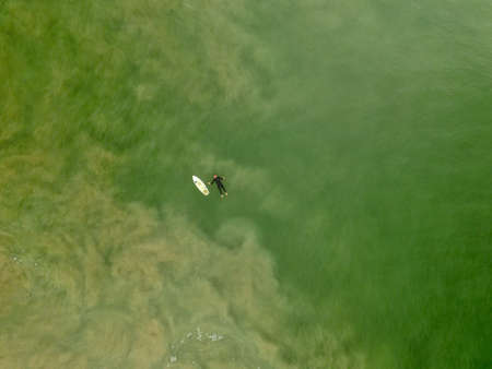 green, water, people, man, surfer, surfing, board