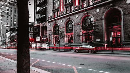 architecture, building, infrastructure, city, urban, road, street, car, vehicle, light