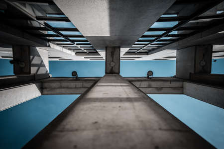 architecture, building, infrastructure, blue, sky, skyscraper, tower