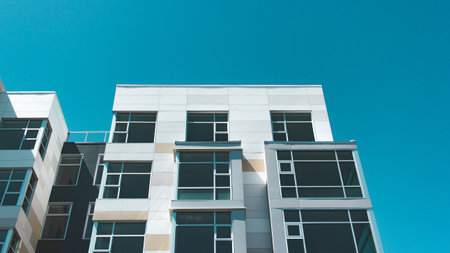 architecture, building, infrastructure, blue, sky, skyscraper, tower