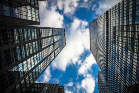 architecture, buildings, infrastructure, skyscraper, tower, clouds, sky