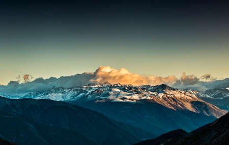 Mountains,  Mountain,  Himalayas,  Landscape,  Sunrise,  Clouds,  Sky,  Sun,  Morning,  Beautiful, ...