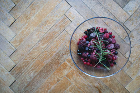raspberries, blueberries, blackbereries, frozen, bowl, food, fruit, healthy, hardwood