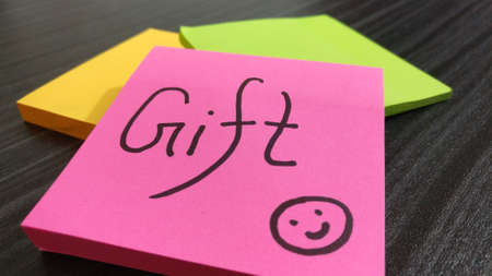 gift,  color,  color pad,  color note,  sticky note